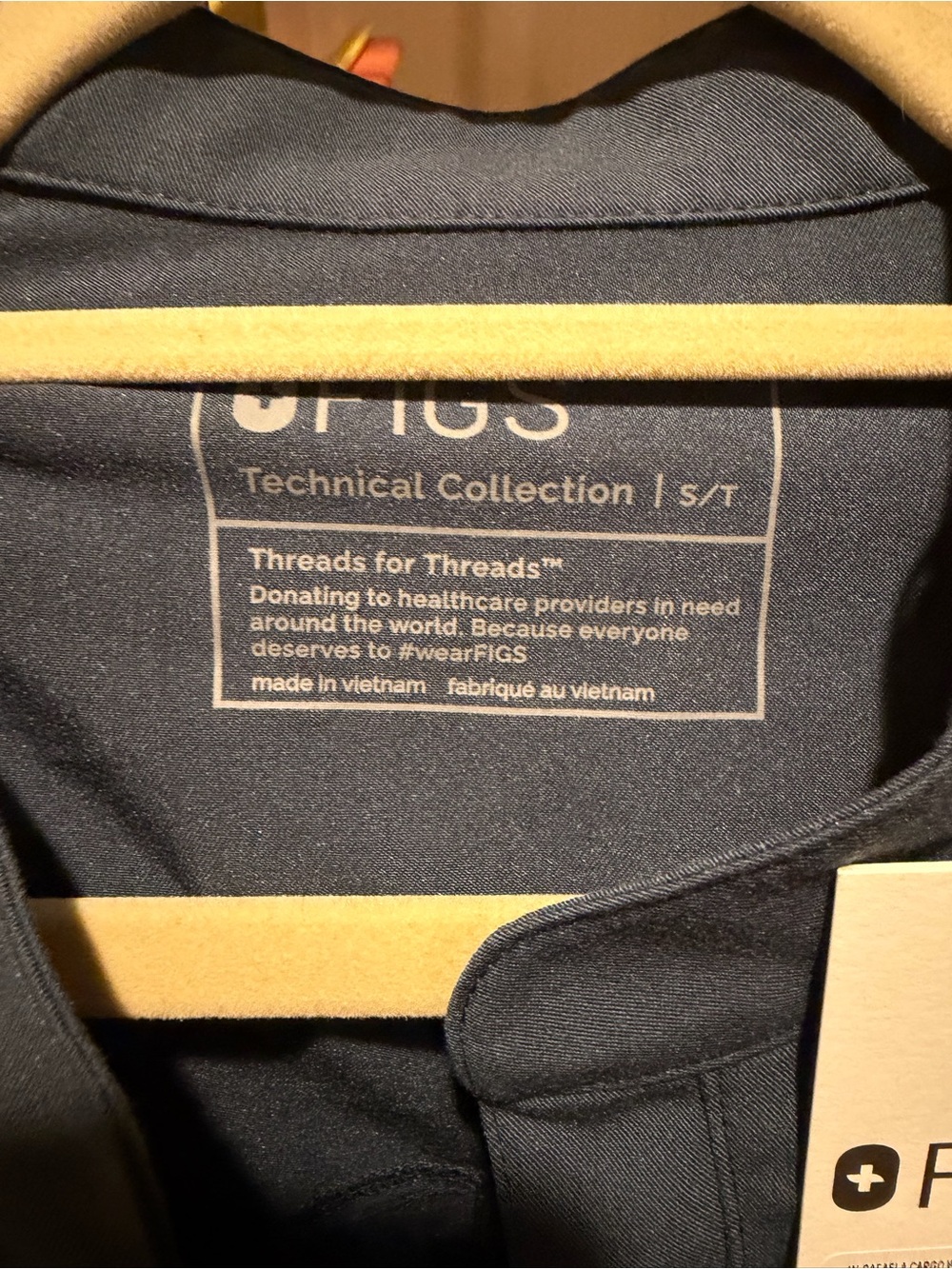 Figs Navy Sleeveless Utility Jumpsuit - Picture 2 of 9